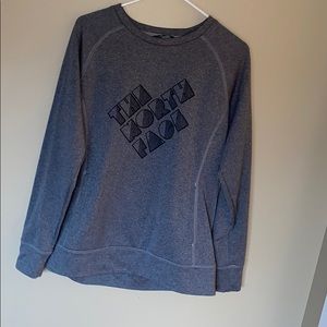 Women’s Grey North Face Sweatshirt size Large